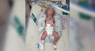 Newborn Twin Baby